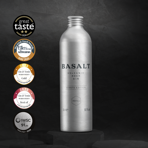 Basalt Volcanic Rock Gin Eco-Refill 50cl | 50.1%
